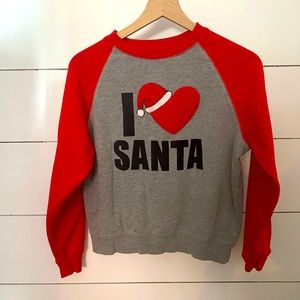 Juniors Santa shirt